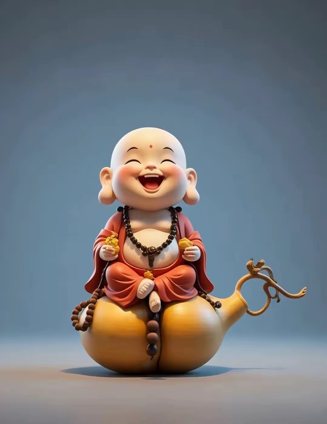 小弥勒|笑口常开好运自来 微信头像