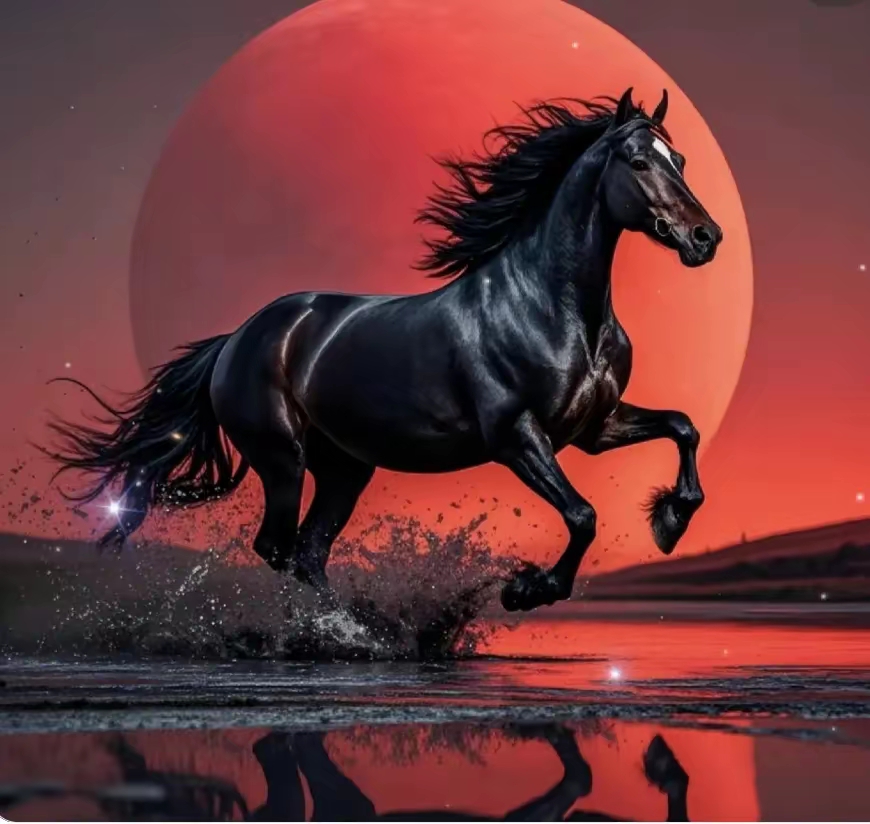 2025头像 马到成功希望你的未来如骏马飞驰,一路顺遂,马到成功