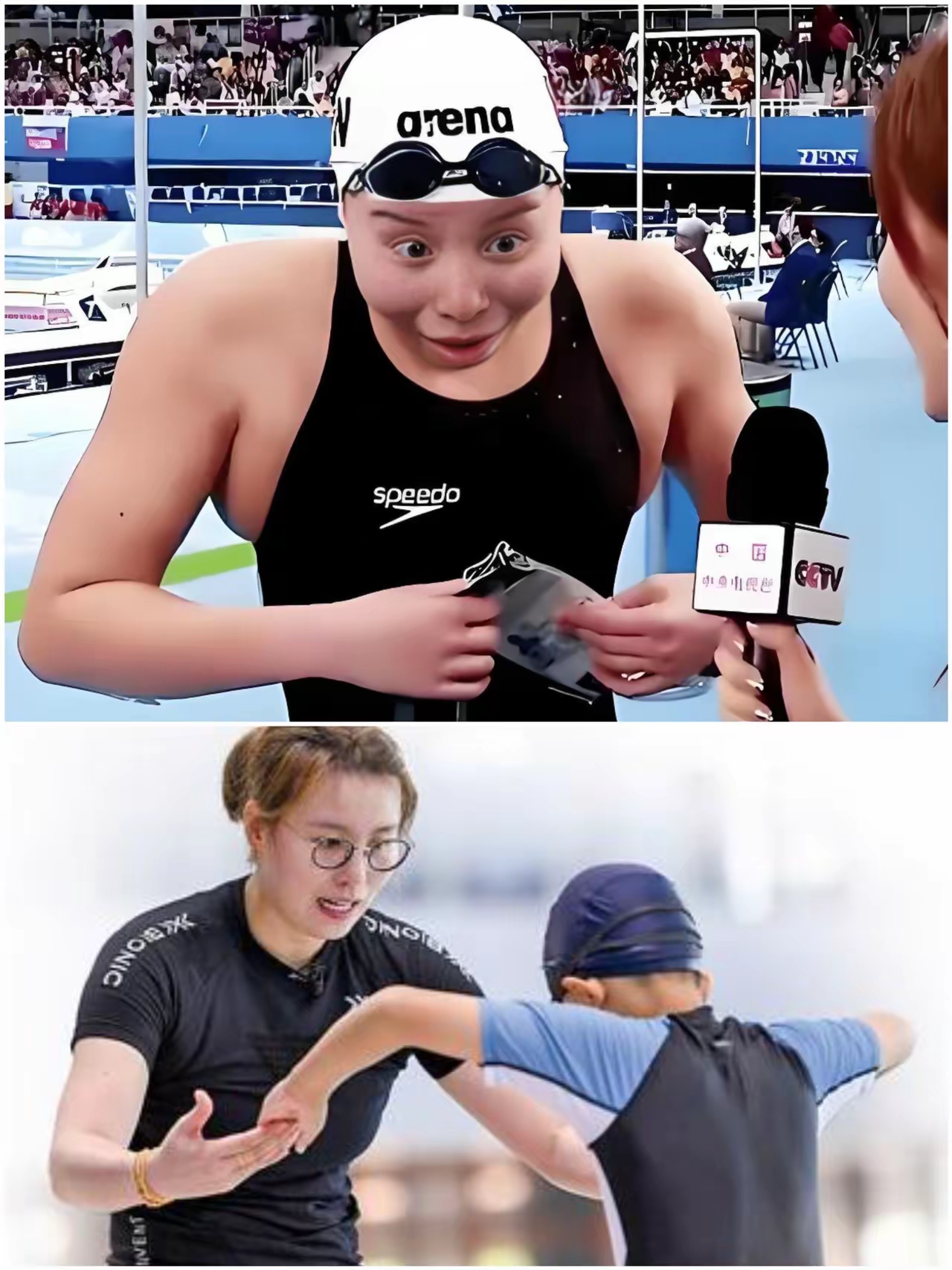 从赛场上的"洪荒少女"到校园里的游泳老师,傅园慧的转身里藏着一种