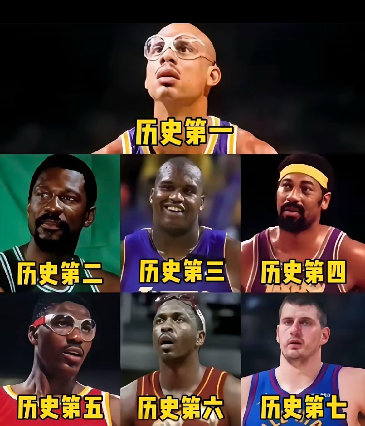 贾巴尔,生涯20年,"天勾"绝技出神入化,6个总冠军