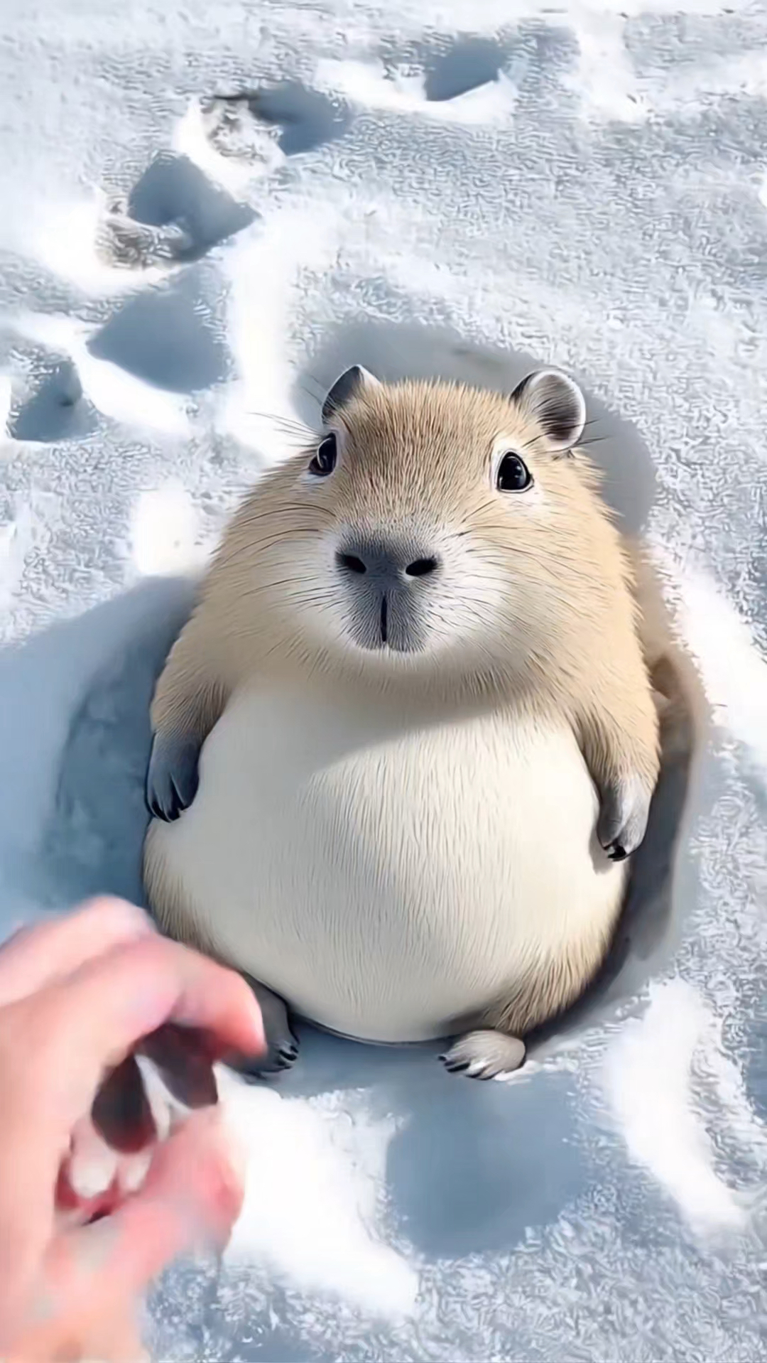 卡皮巴拉好可爱啊#小动物们能有多治愈