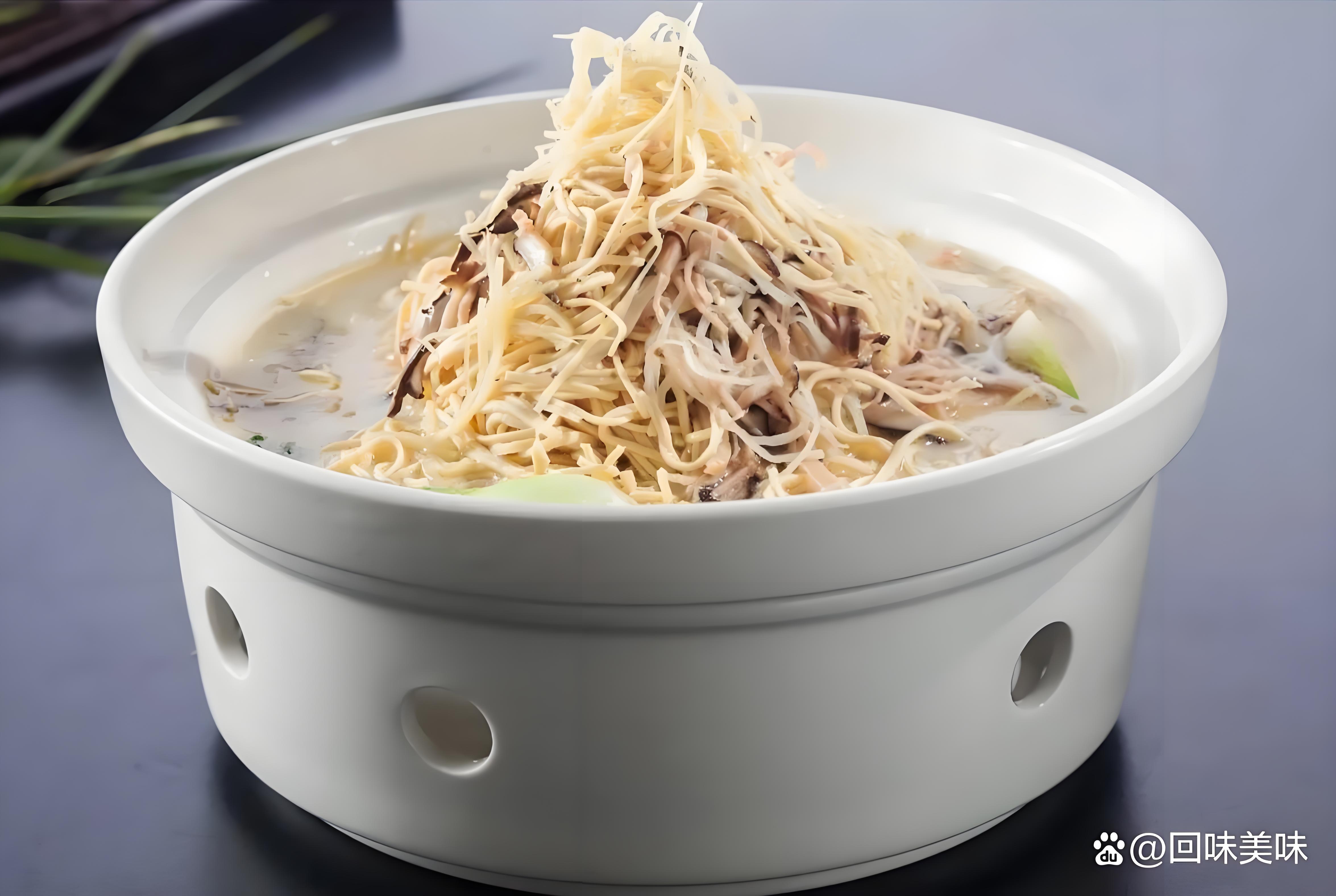 淮扬名菜大煮干丝,鲜美藏于丝缕之间