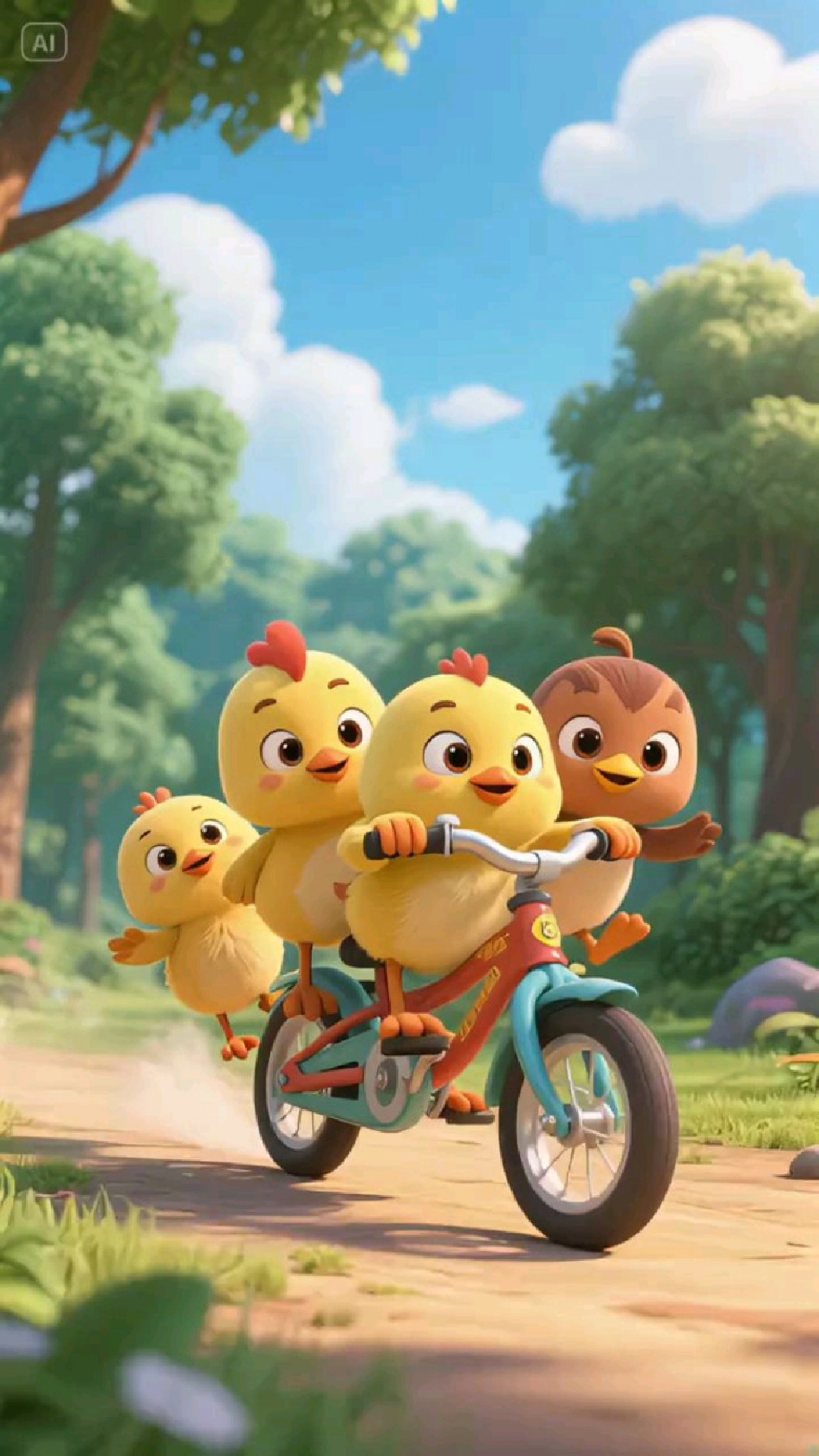 益智儿歌动画《萌鸡小队》