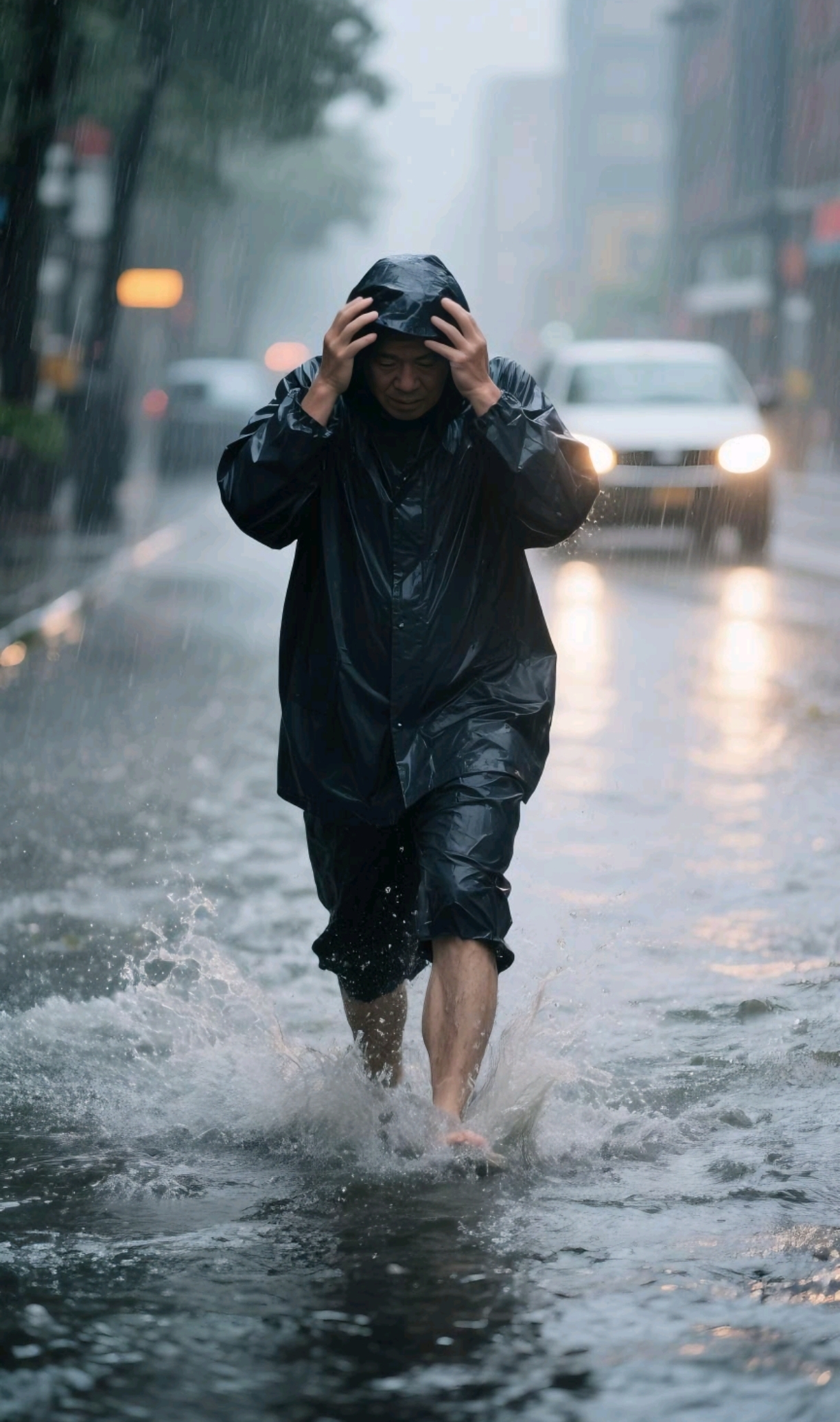 郑州突降暴雨:市民被积水冲走 此次事件发生后,不少网友表示担忧和
