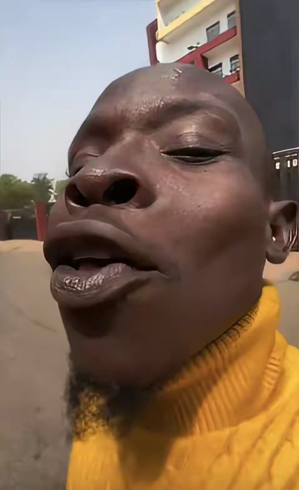 这样表情你打几分?真的是太有才了,黑人就会玩