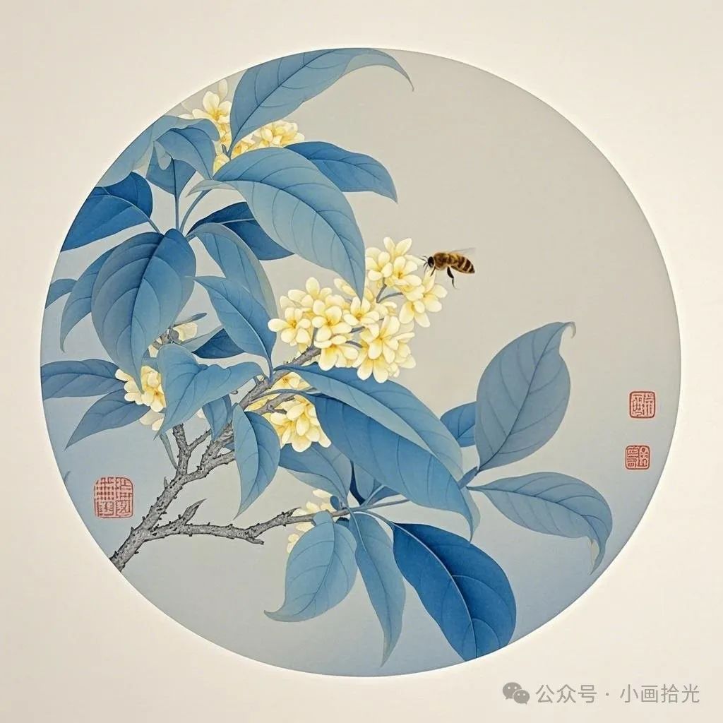 国画桂花,哇塞,太美了!赶紧收藏