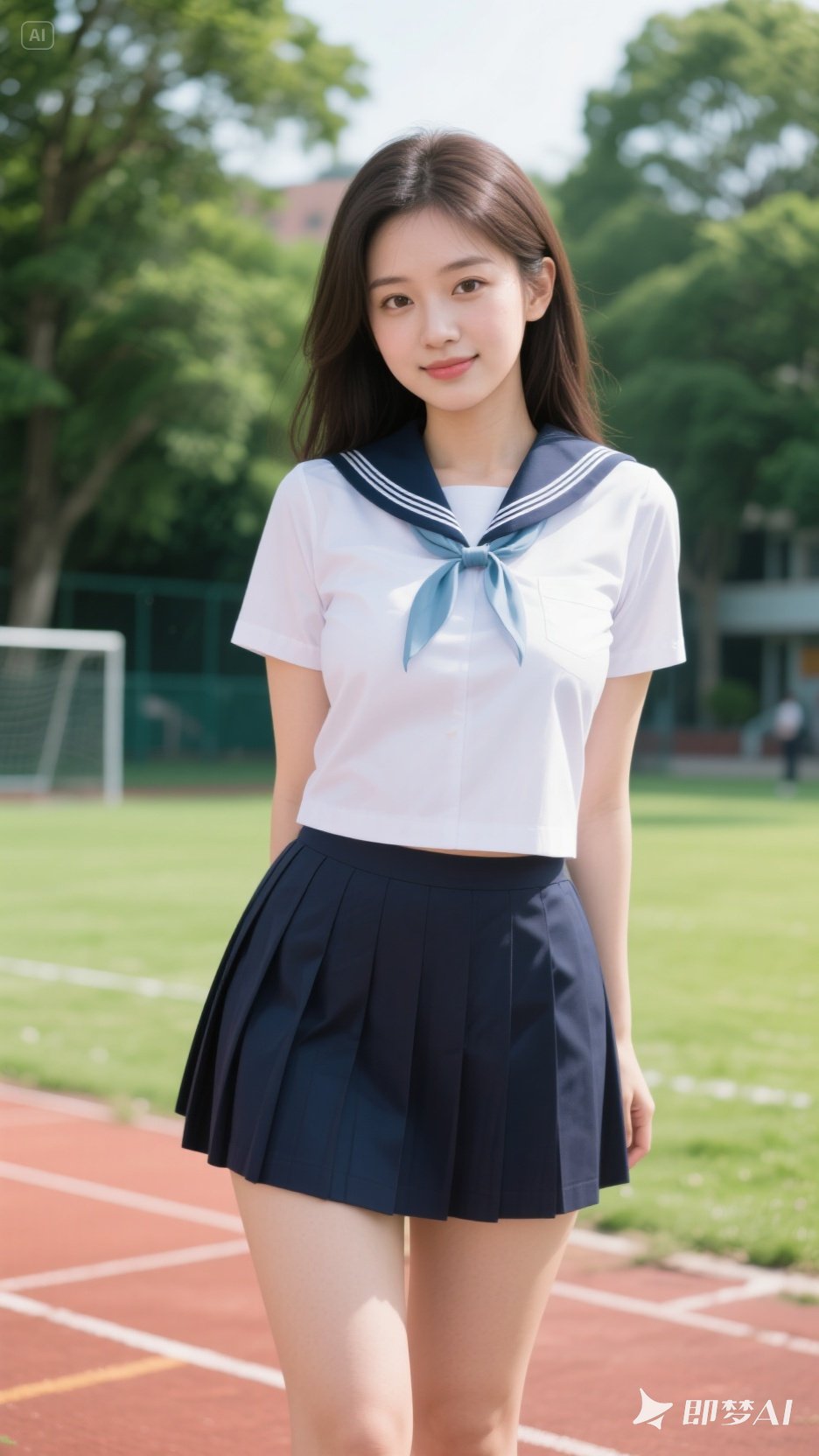 校服裙摆扫过走廊的风,粉笔灰落进睫毛颤动的频率里