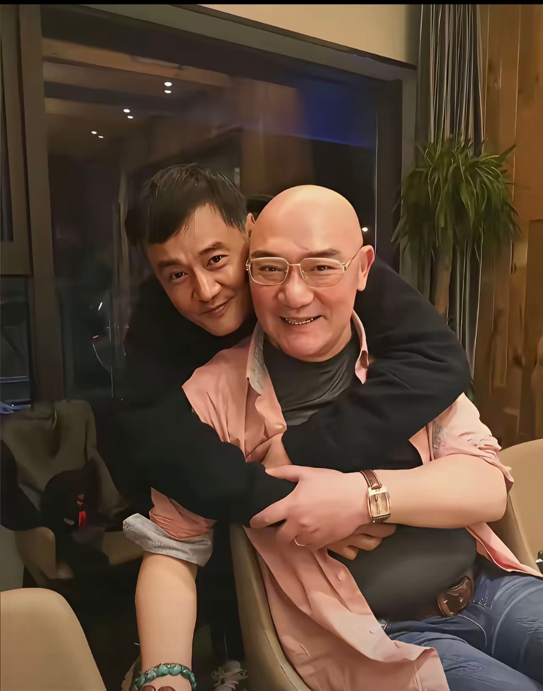 两位老戏骨十三爷和八爷戏里是对头戏外是老友