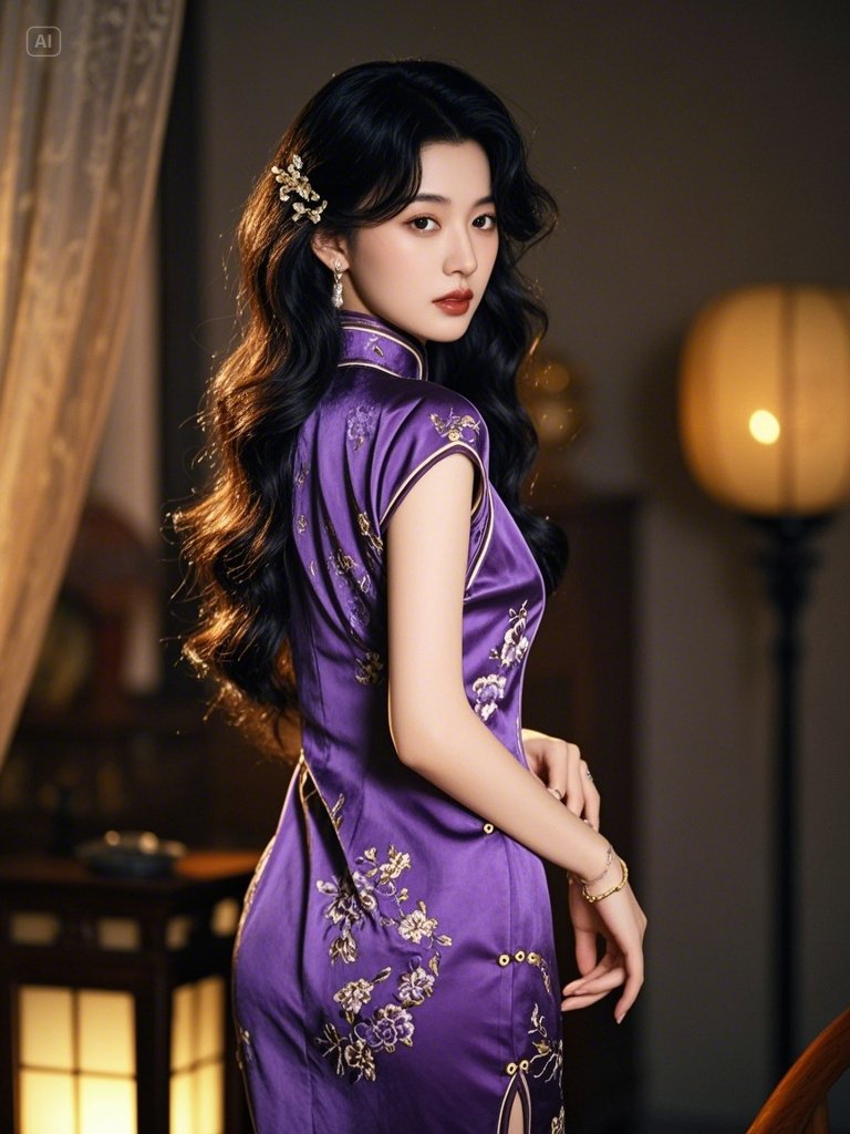 李一桐拍了一小我私家的夜转场