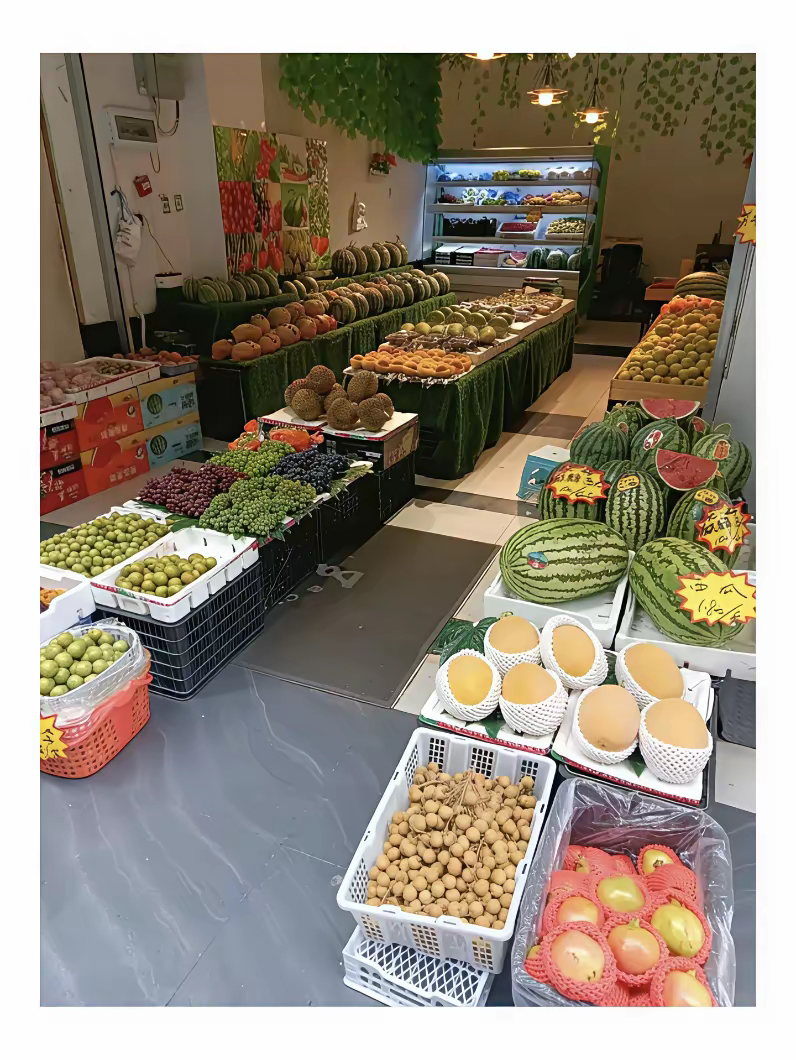 老公前段时间失业了,花四万块钱盘下一个水果店