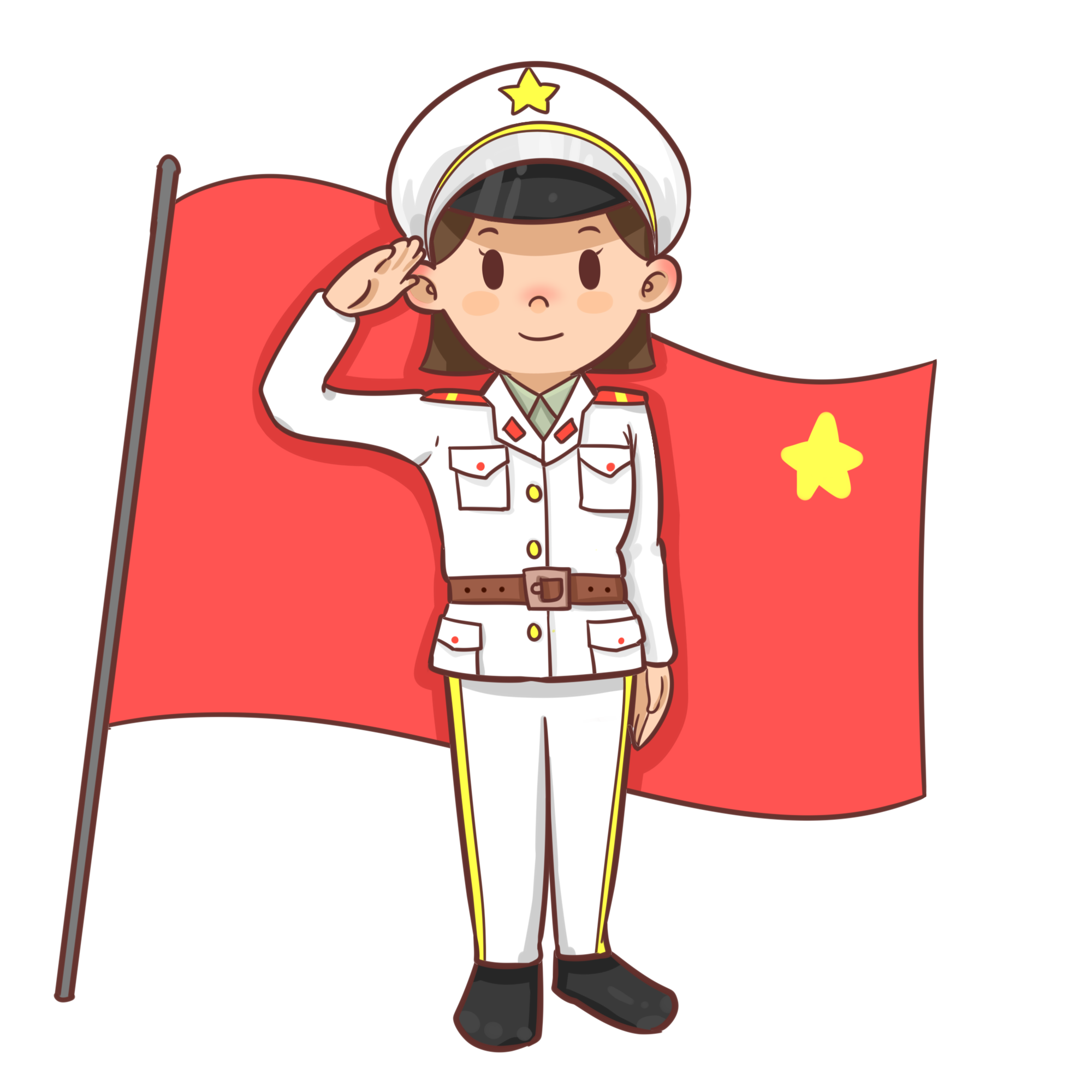 八一建军节卡通头像合集