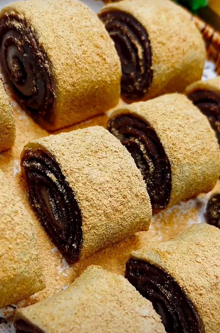 北京味小甜驴打滚,甜糯好吃