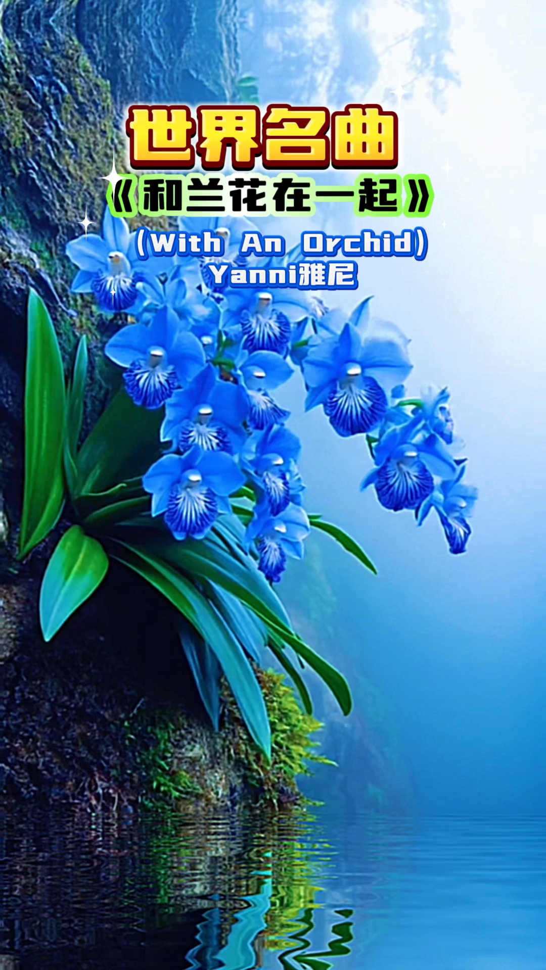 世界名曲《和兰花在一起(with an orchid)》如行云流水般