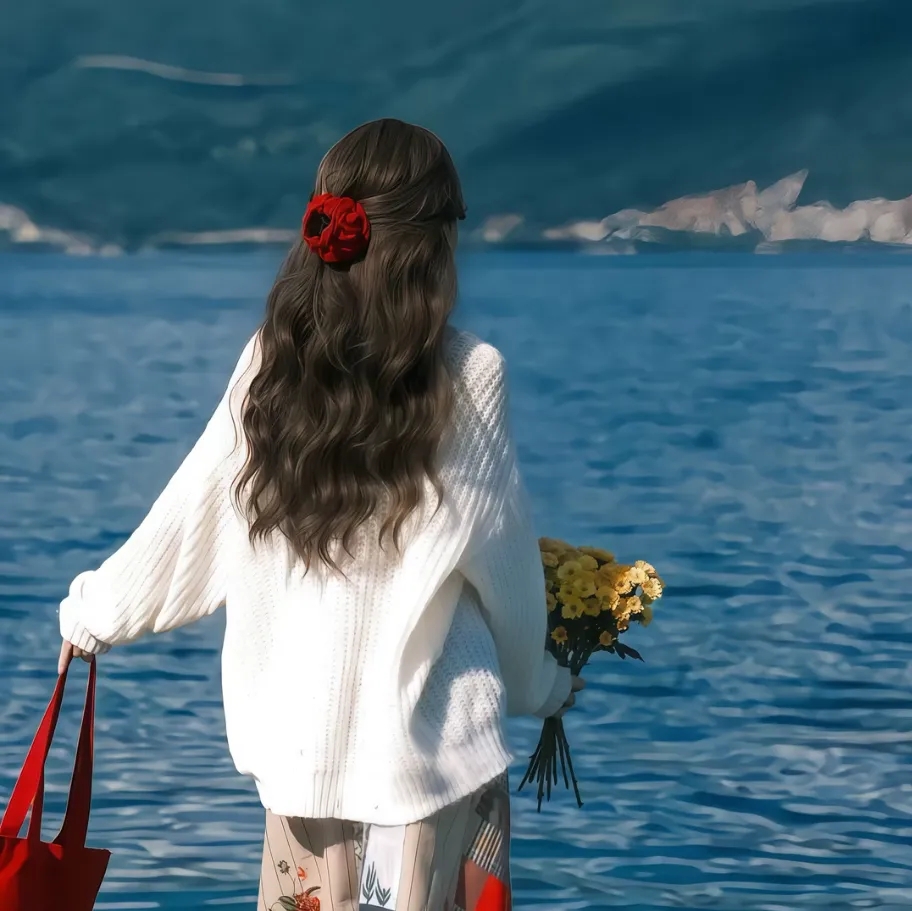 31张温柔甜美唯美可爱温柔阳光治愈系女生头像,氛围感美女头像