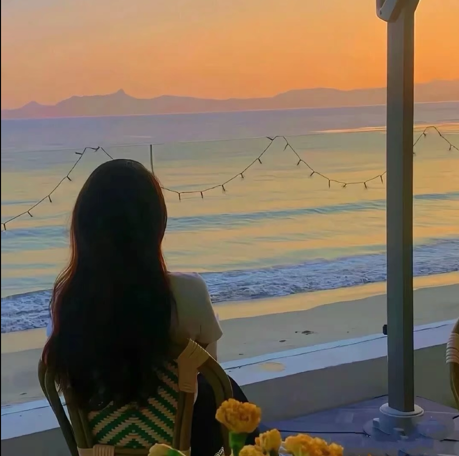 氛围感背影风景美女头像,仙女必备甜美可爱温柔唯美头像