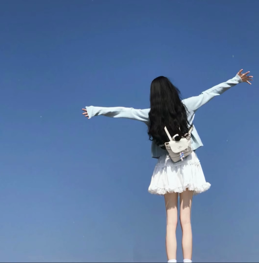 氛围感背影风景美女头像,仙女必备甜美可爱温柔唯美头像