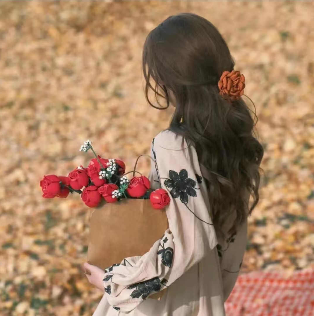 "61"张氛围感拉满女生头像不露脸背影风景美女头像温柔阳光治愈