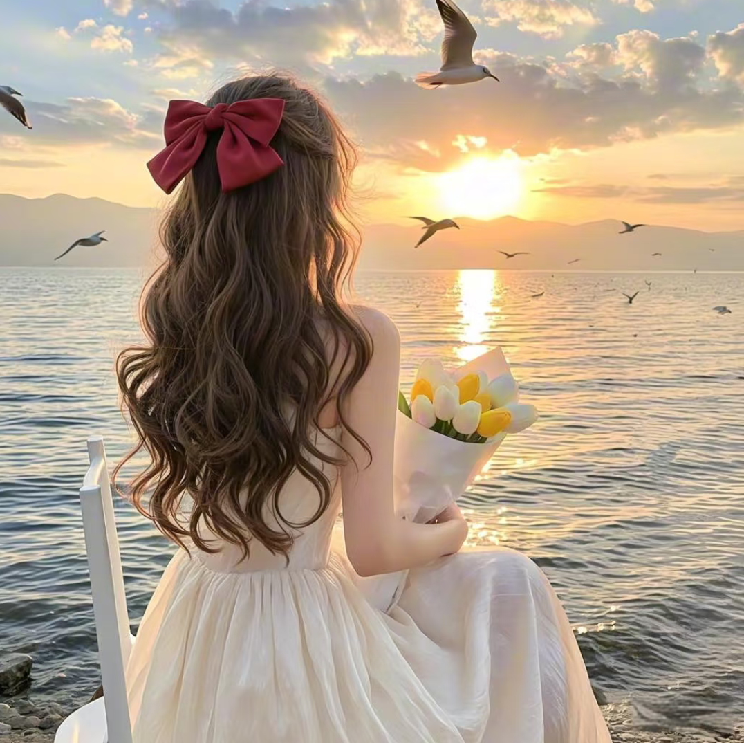 "51张"仙女甜美唯美可爱温柔阳光治愈系女生头像推荐清纯少女