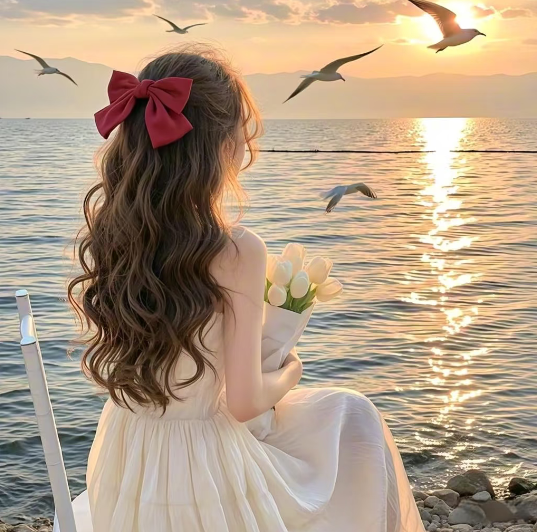 "51张"仙女甜美唯美可爱温柔阳光治愈系女生头像推荐清纯少女