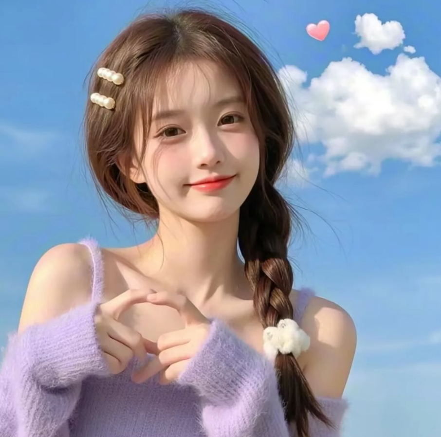 "51张"仙女甜美唯美可爱温柔阳光治愈系女生头像推荐清纯少女