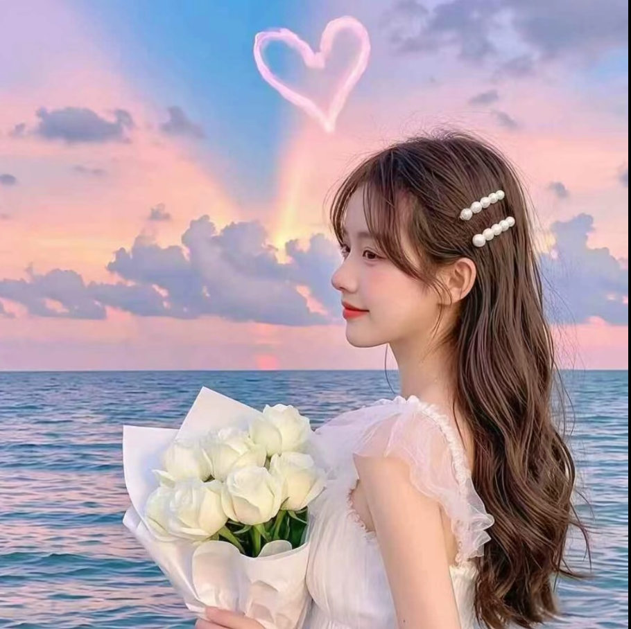 58张>仙女甜美唯美可爱温柔阳光治愈系女生头像,温柔女头
