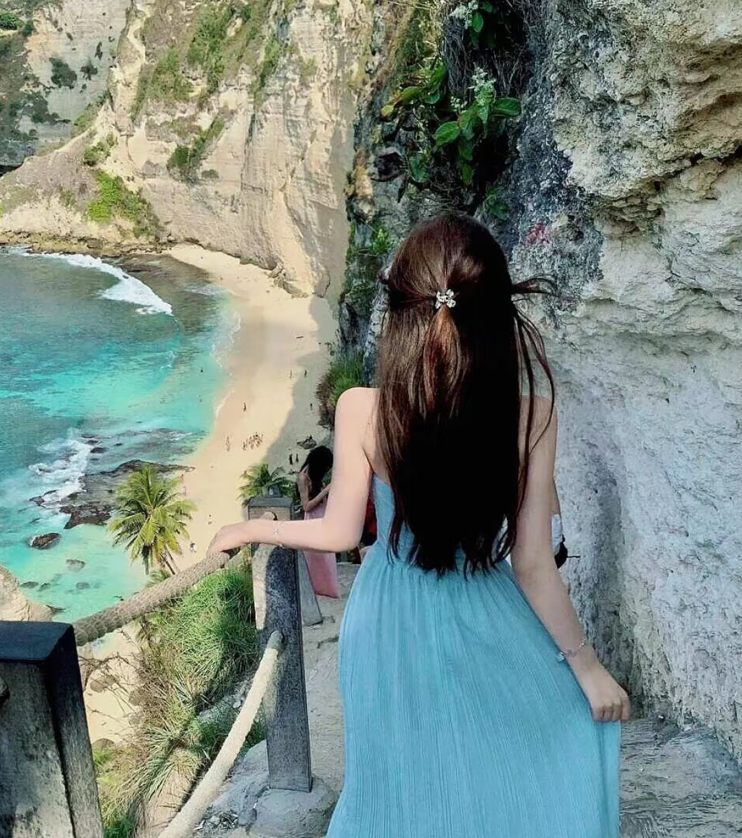 "50多张"自由风氛围感美女头像,不露脸背影风景女生头像