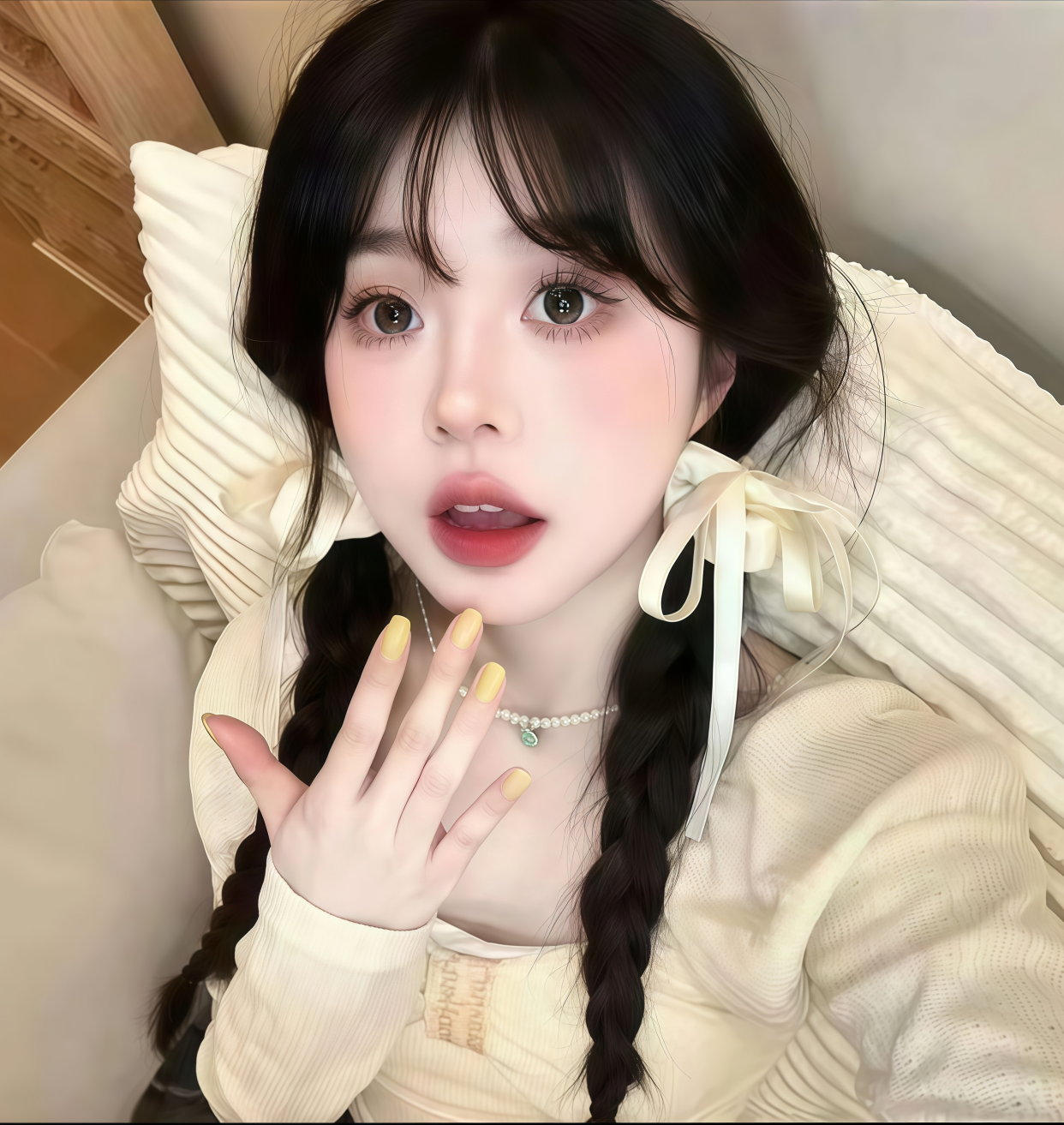 清新甜美唯美可爱温柔阳光治愈系女生头像氛围唯美女头