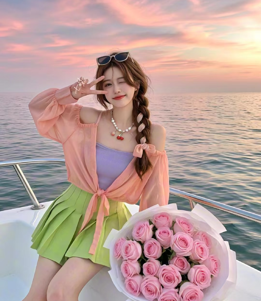 春日鲜花美女头像精选绝美女生头像推荐温柔甜美可爱女生头像