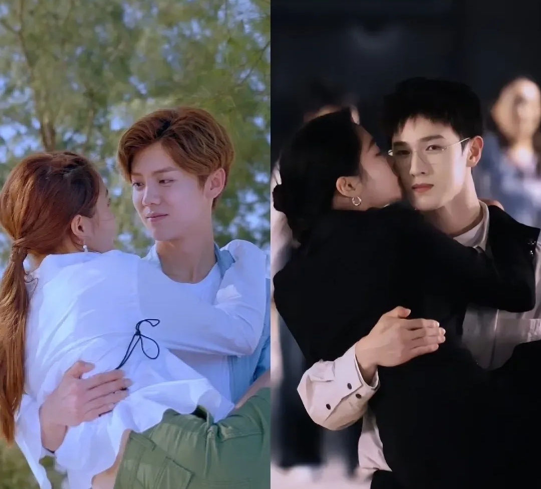 同样都是公主抱,鹿晗和李昀锐抱起来的感觉咋就差这么多呢?