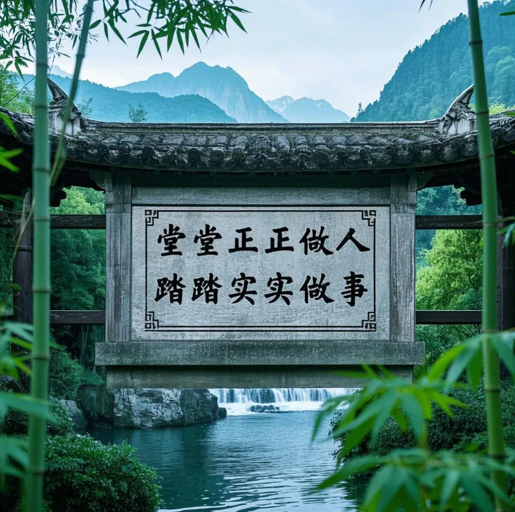 做人做事的一段话