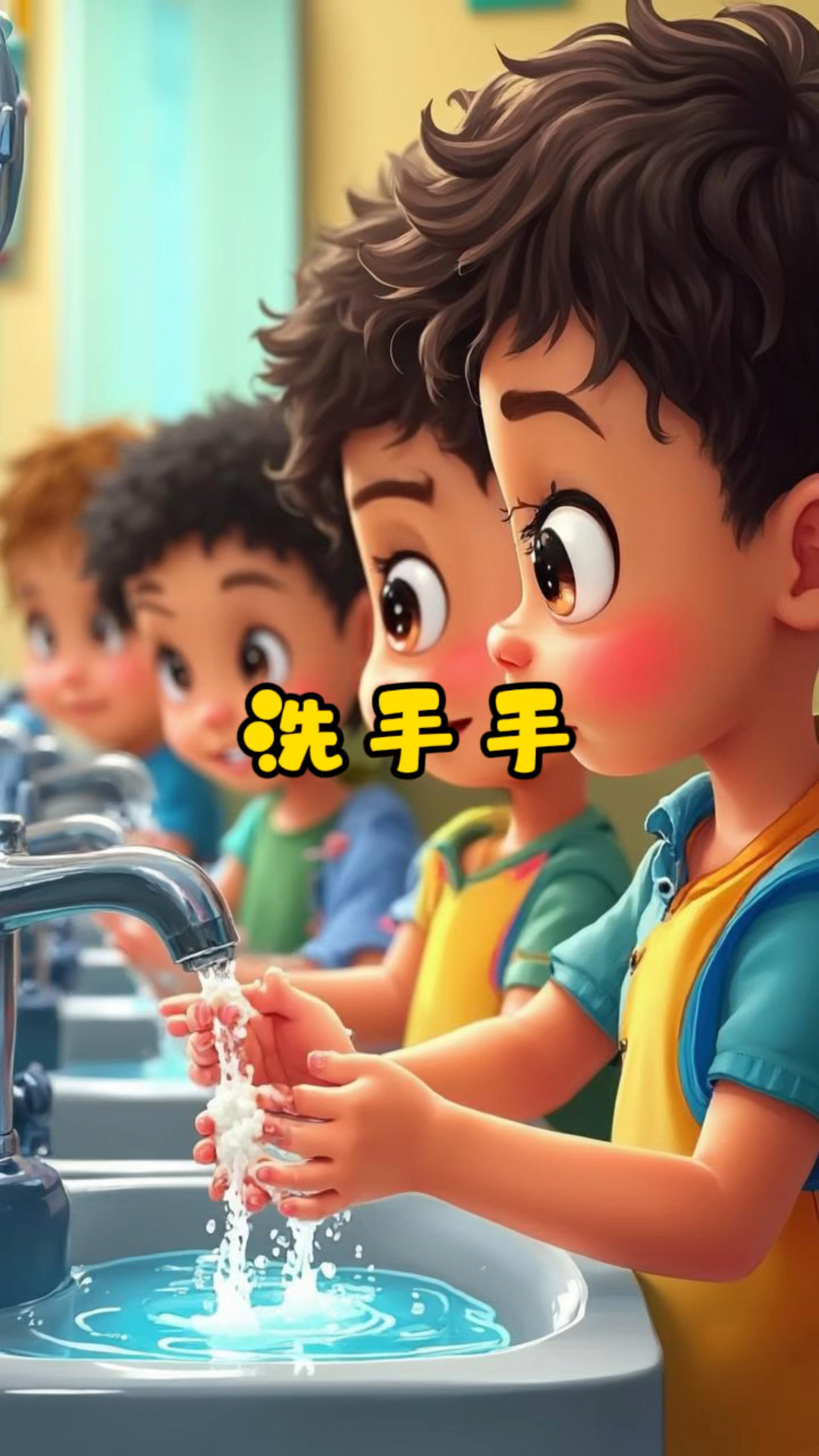 0-9岁早教启蒙儿歌《洗手手》