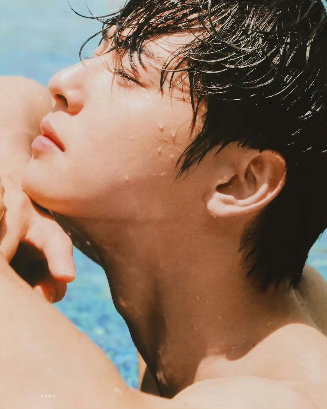 车银优泳池照片来啦!