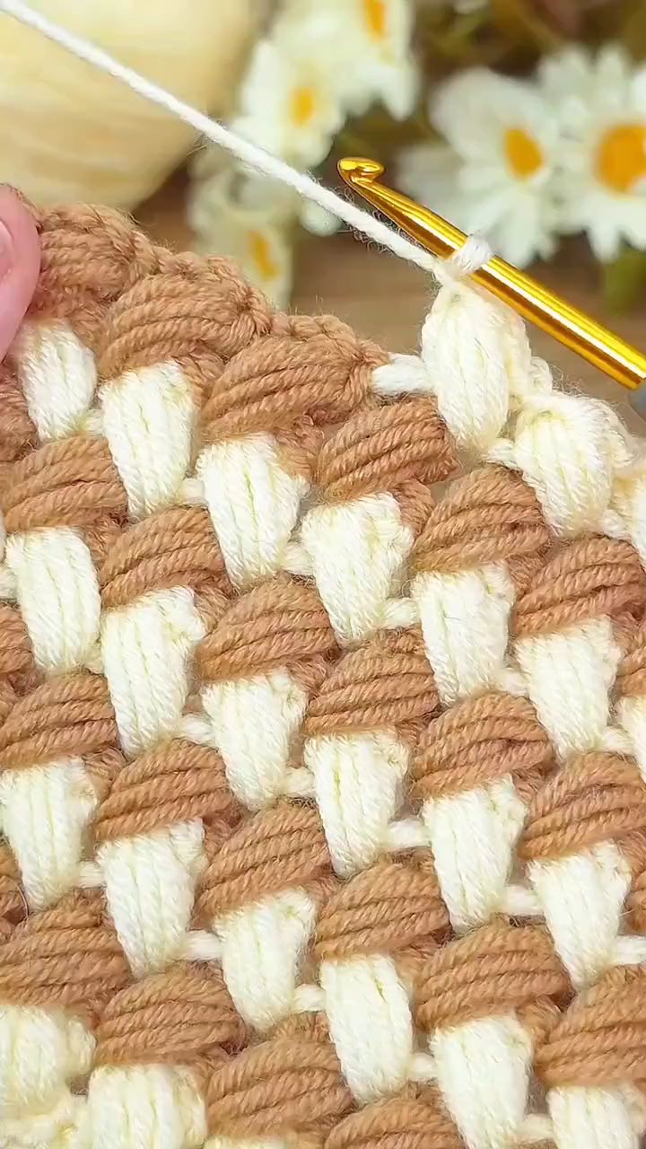 简单好看的花样钩织教程,美观实用快来学!
