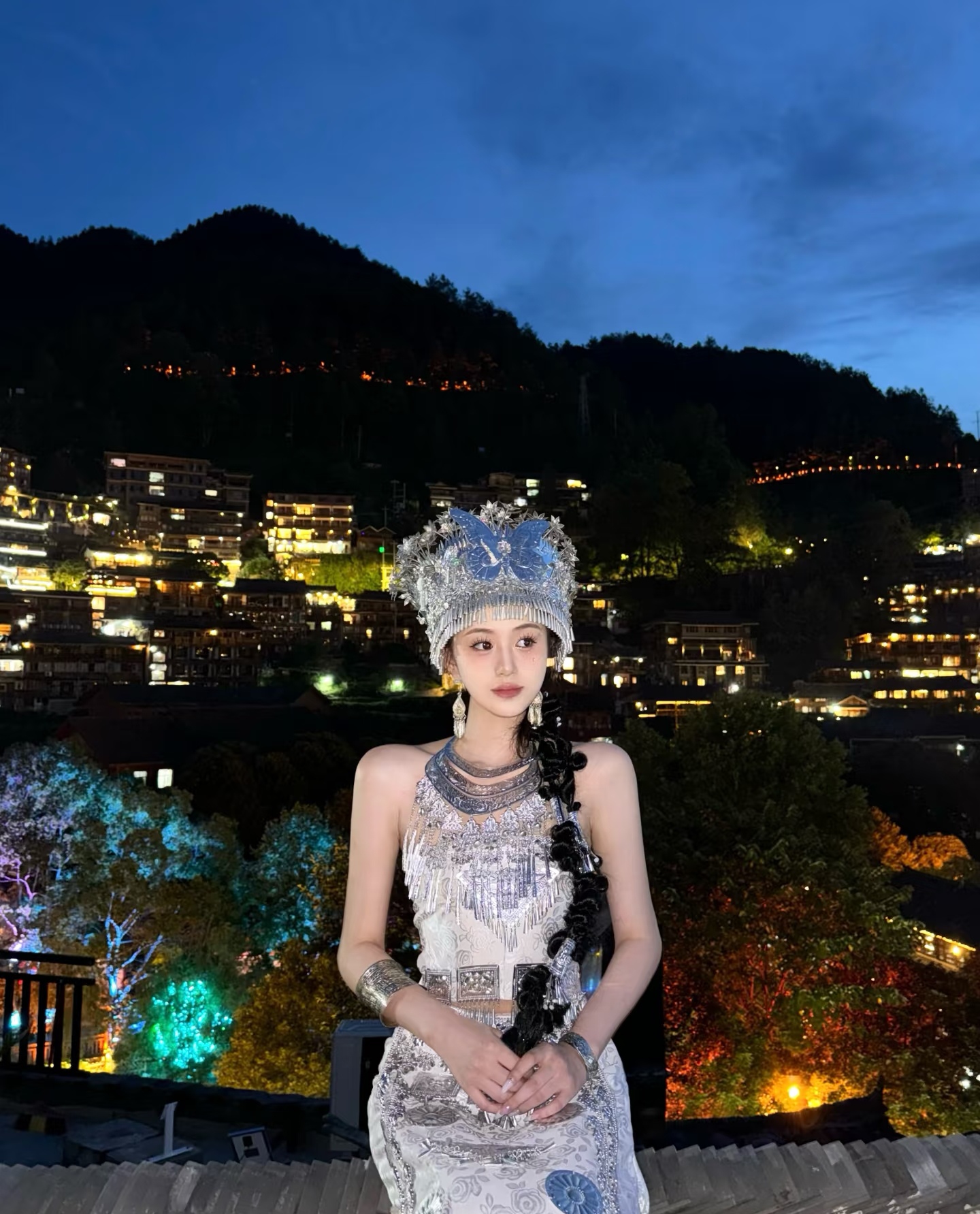 走进西江千户苗寨,仿佛置身于一个巨大的欢乐磁场