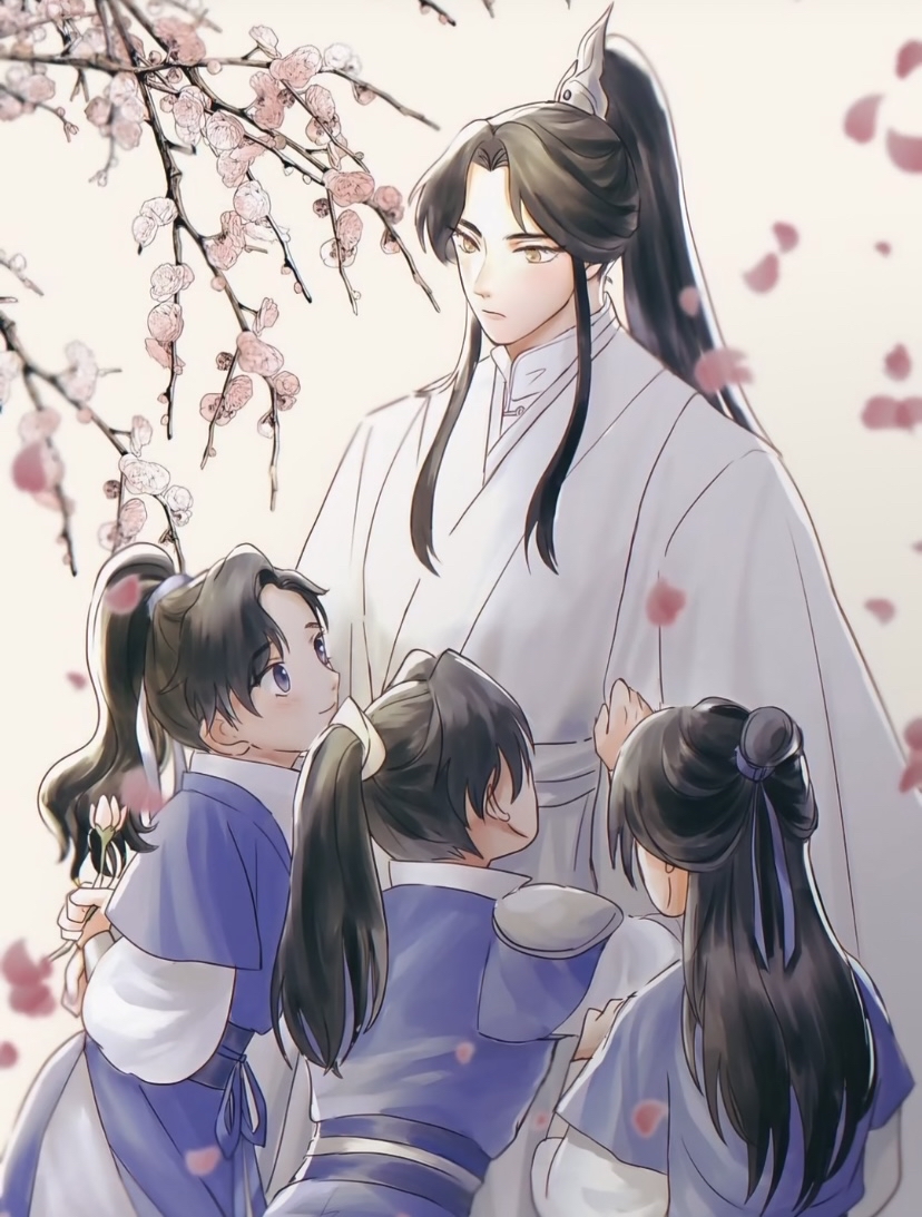 可惜当年的死生之巅f4,最后只剩下薛蒙一人#二哈和他的白猫师尊# #死