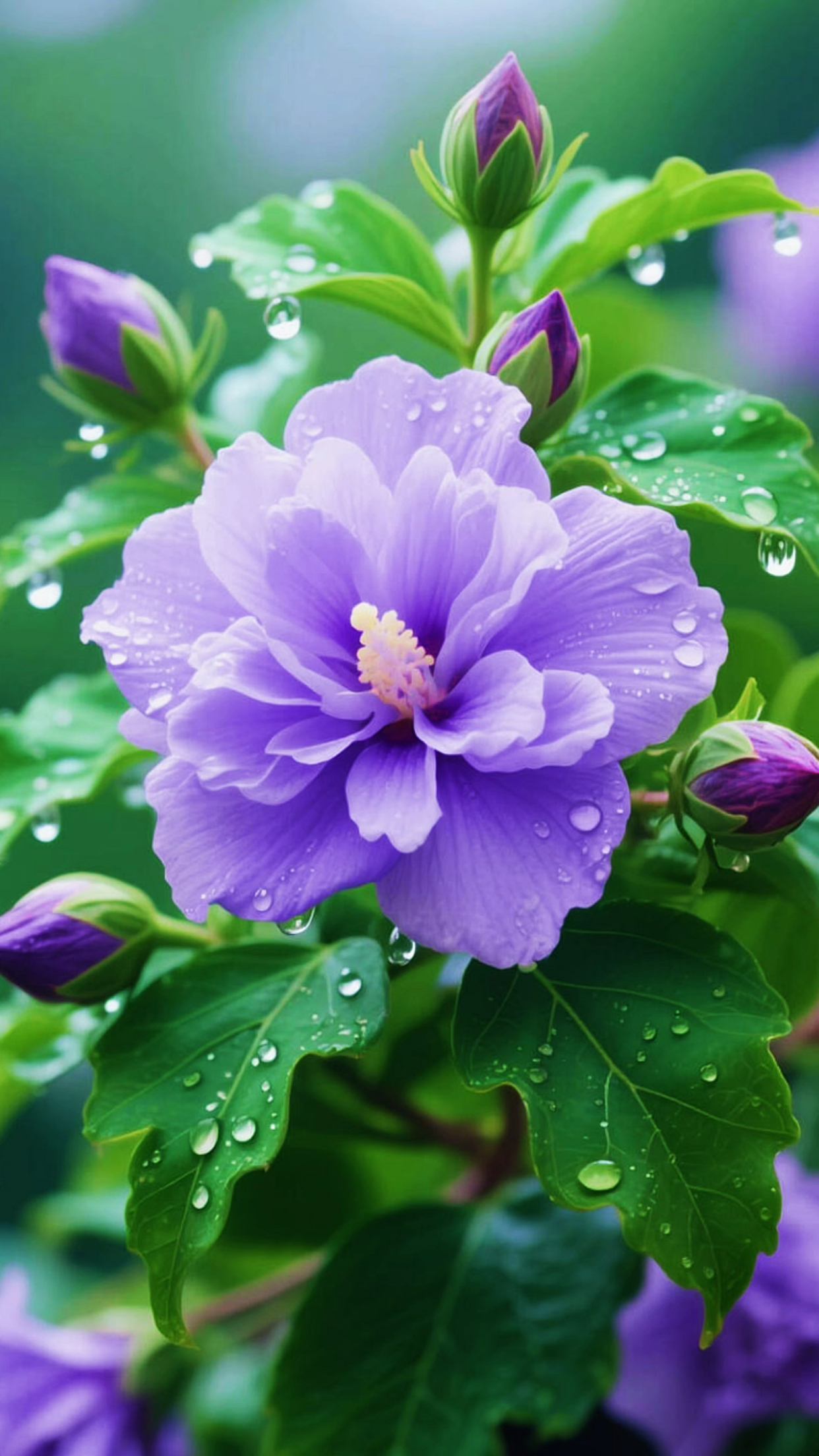 木槿一日,亦是倾城芳华