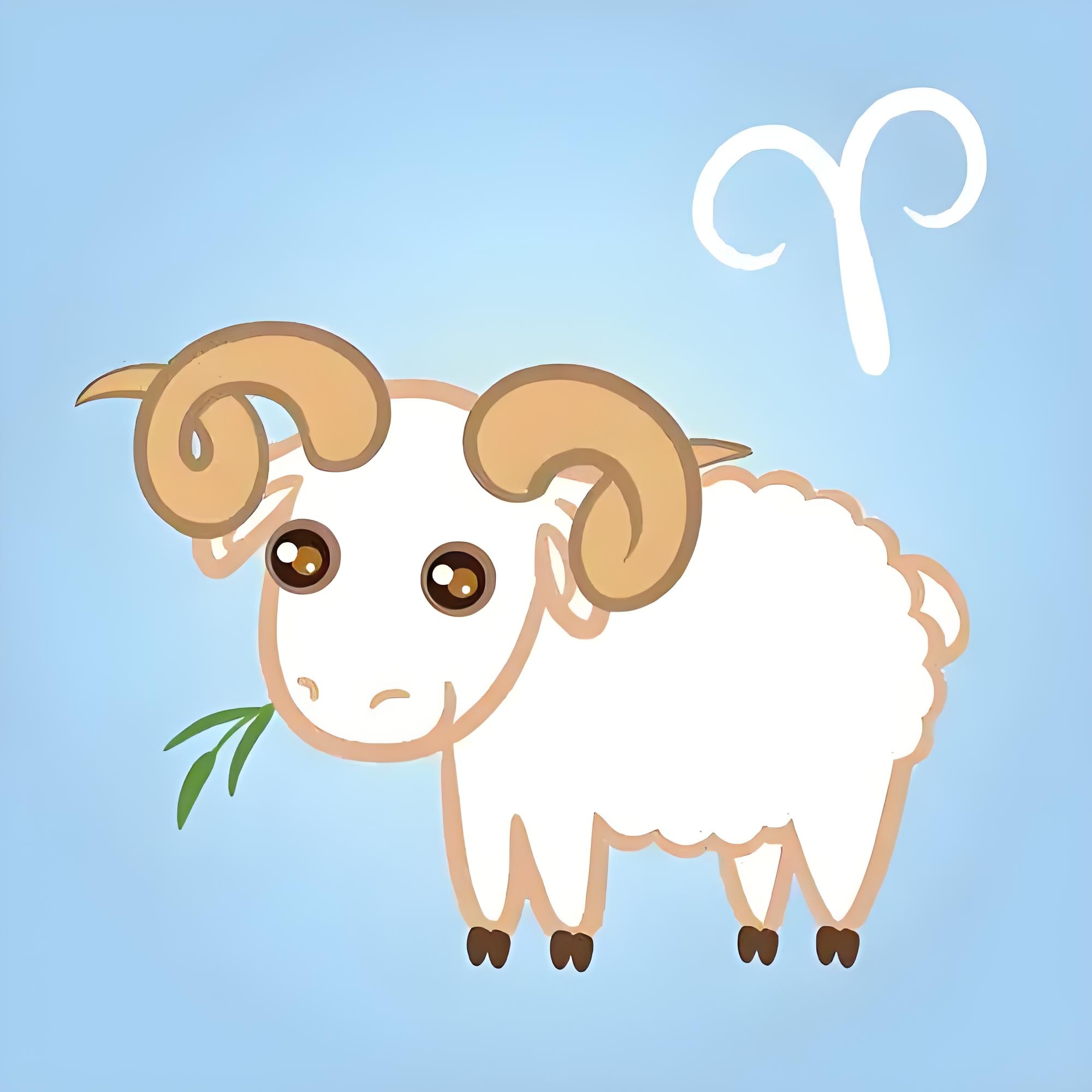 上联:白羊逐梦,勇敢身姿迎旭日 下联:吉羊呈祥,热情