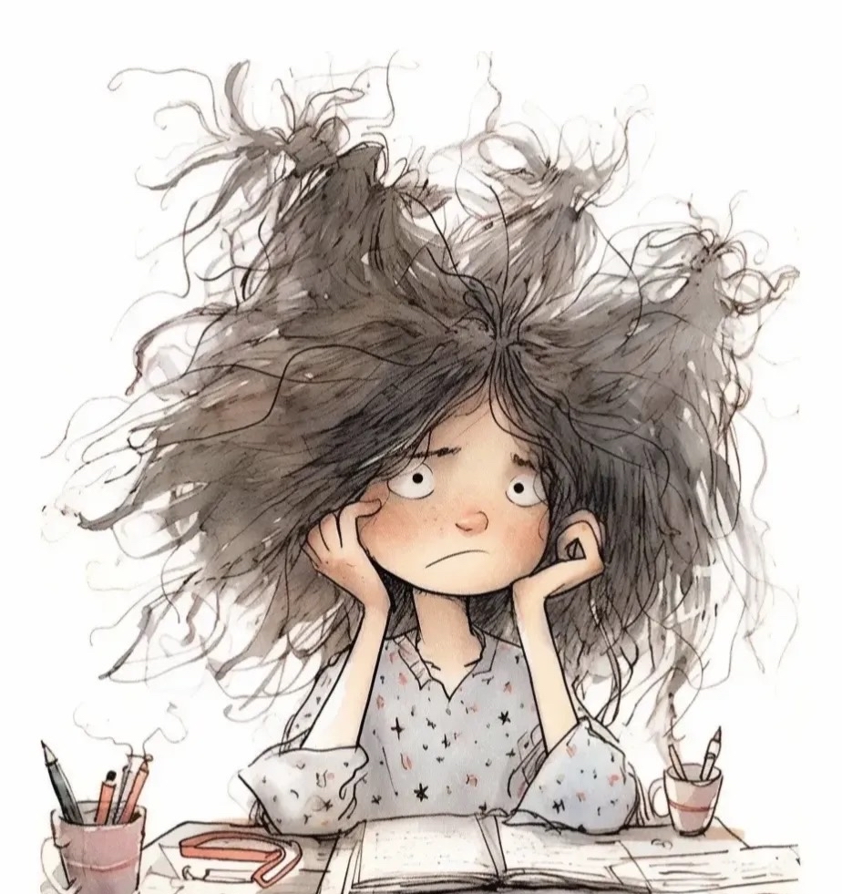 但是有了孩子以后,每天都很忙碌,没有空去胡思乱想了,就是