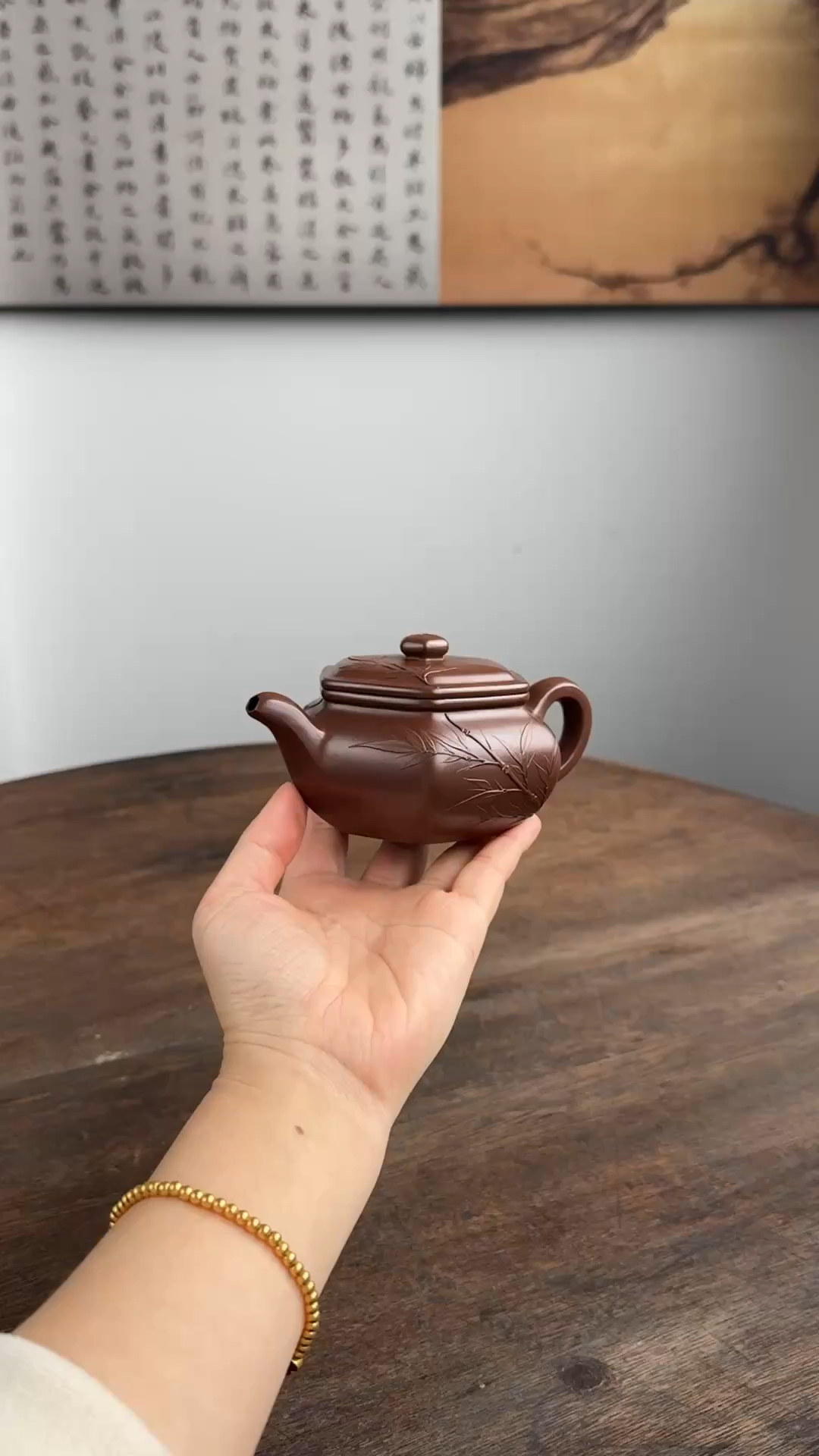 六方扁腹·全手工