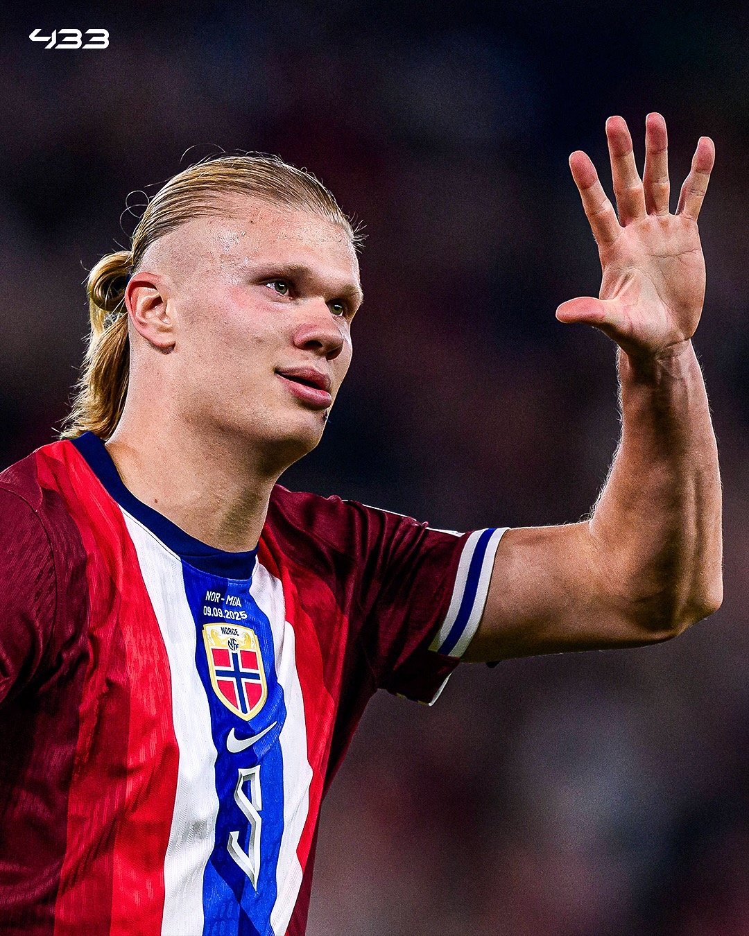 哈兰德为挪威国家队所做的一切,已经无法用言语来形容了