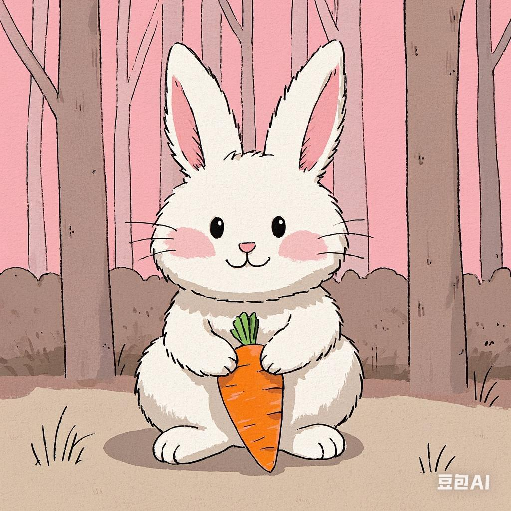 它浑身雪白,像个毛茸茸的雪球,红宝石般的眼睛滴溜溜转,粉色的小鼻子