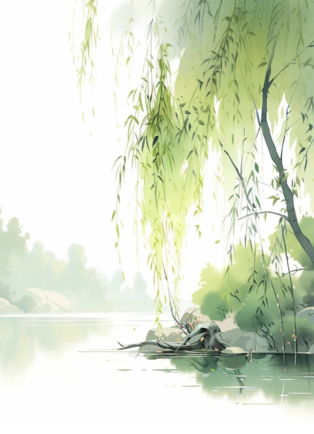 十五首经典的秋柳诗词,堤边杨柳舞秋风,篱下黄花发露丛