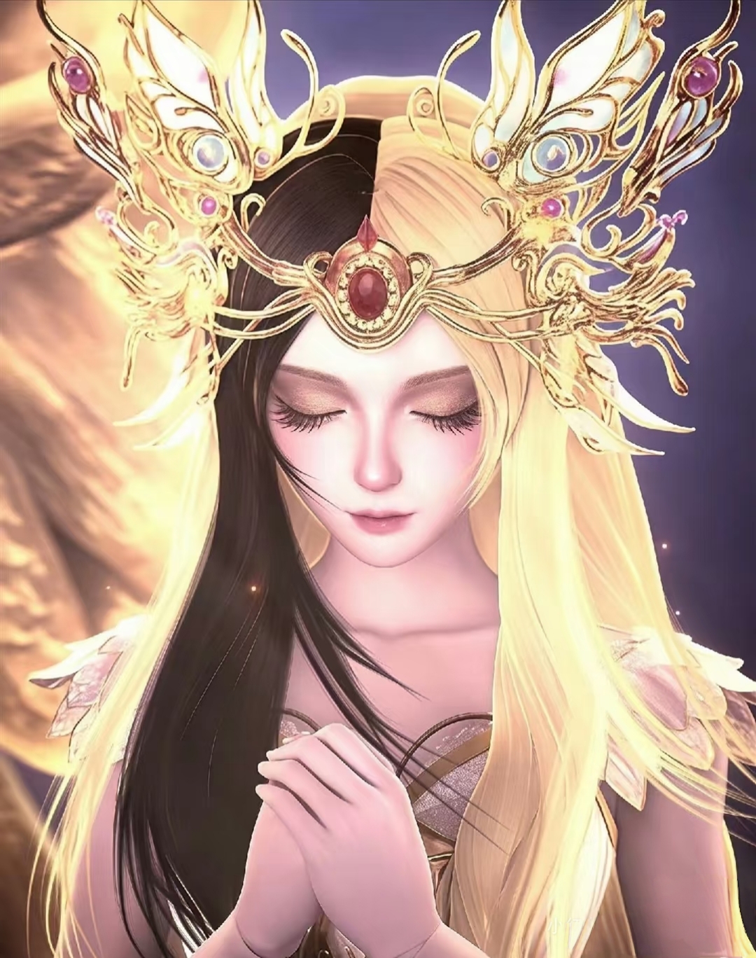 在叶罗丽精灵梦动漫人物白光莹美图分享快乐#全民夏日派对# #动漫头像