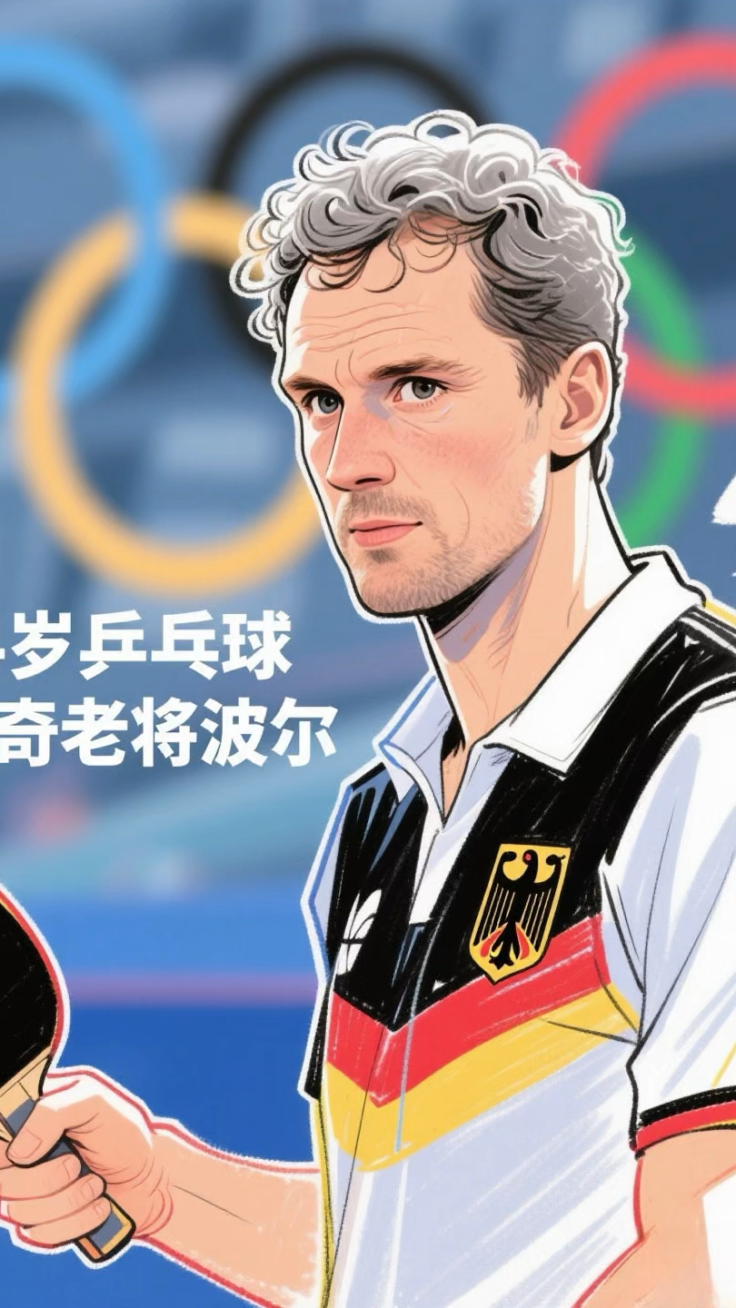 44岁乒乓球传奇老将波尔正式退役!