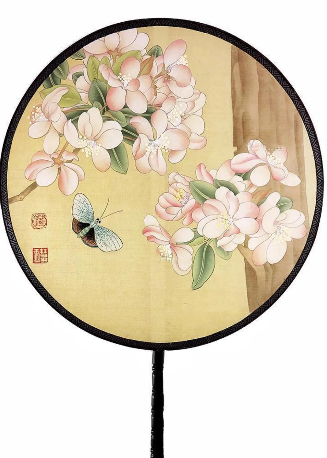 国画扇面,怎会如此精美!