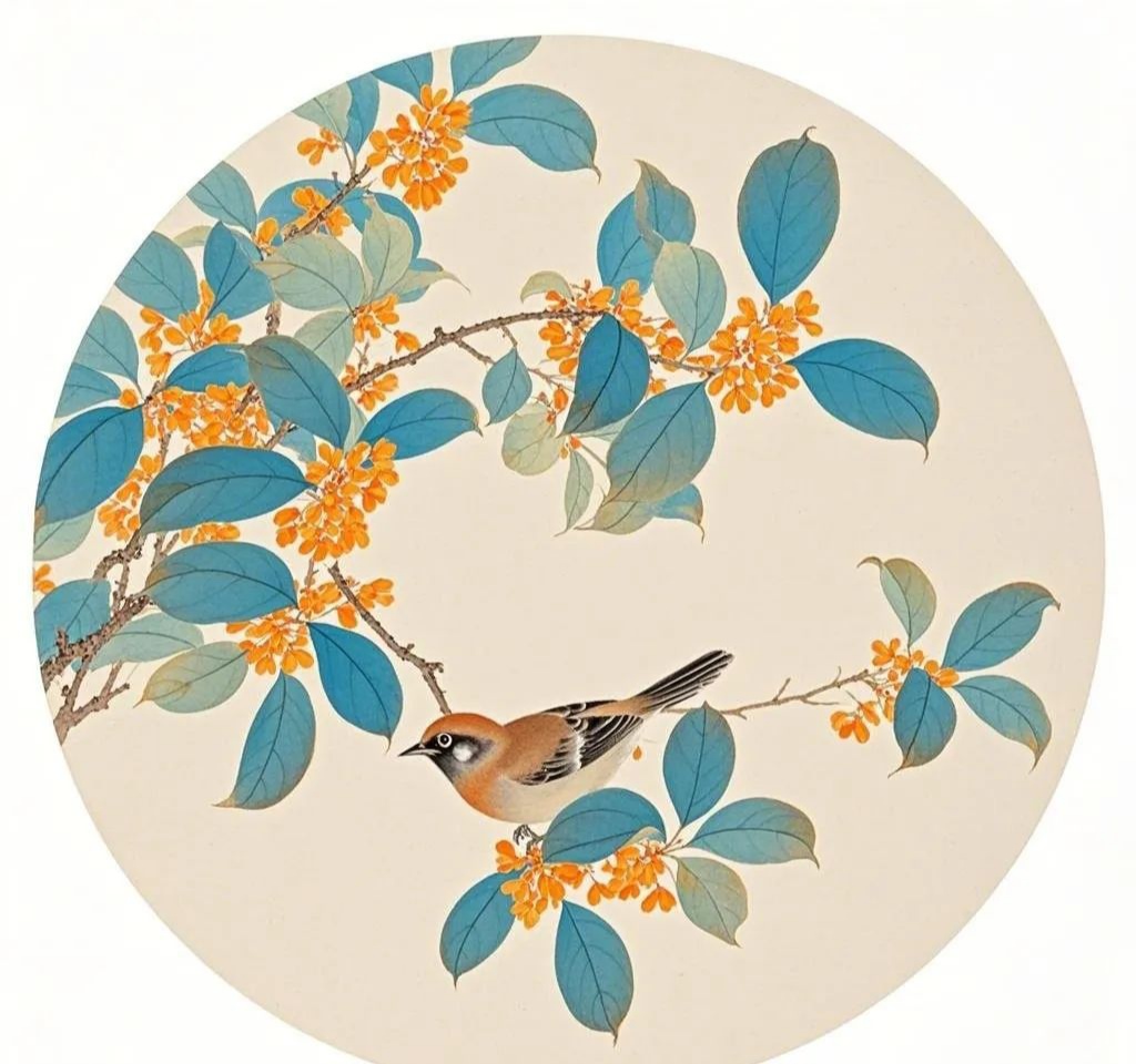 国画桂花,哇塞,太美了!赶紧收藏!