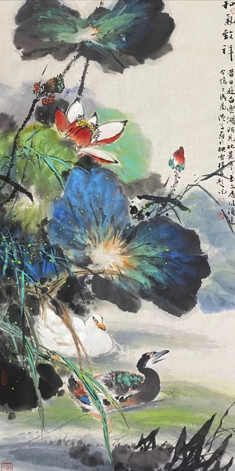 墨韵荷香:王洪学水墨荷花赏析