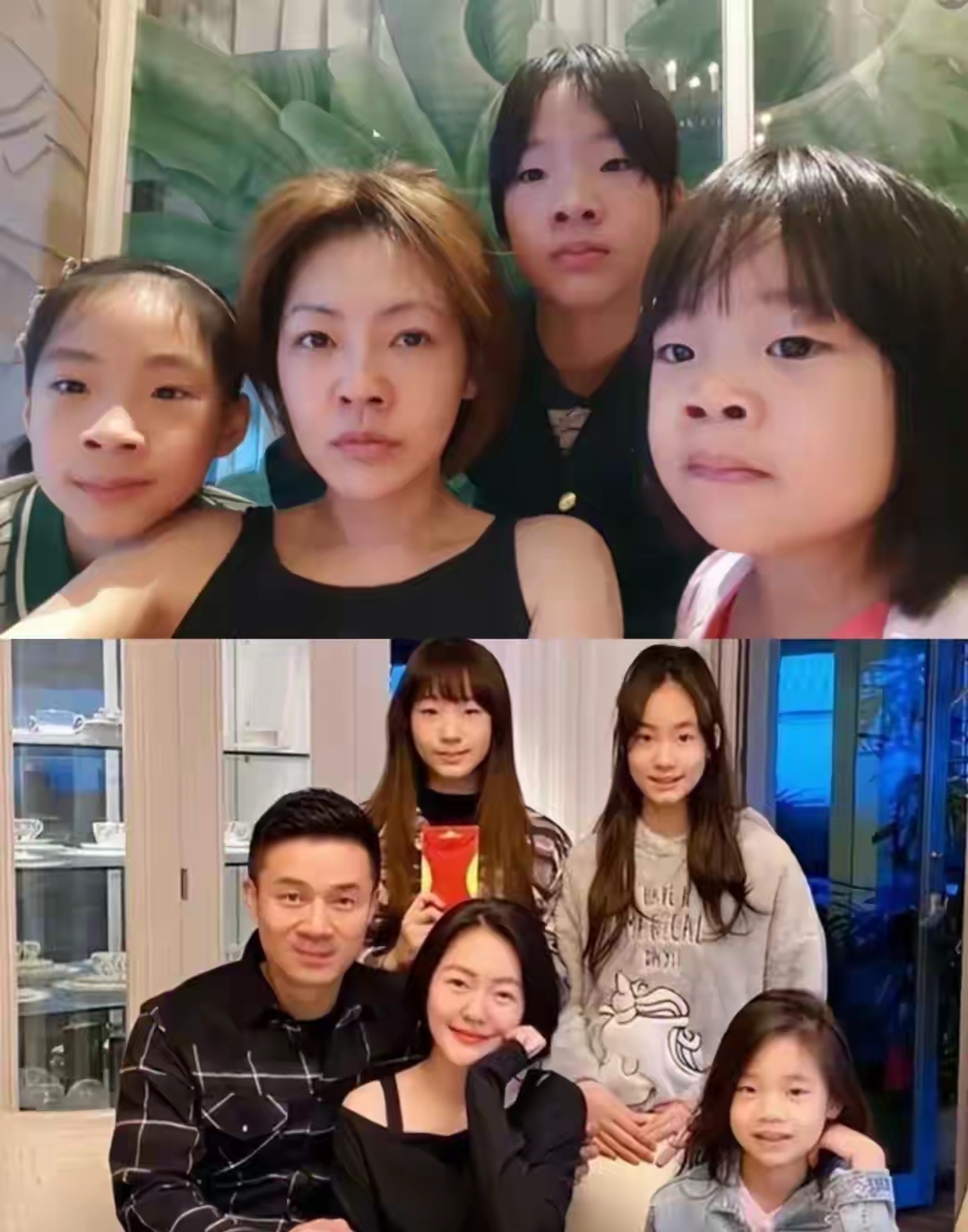 小s小女儿13岁鼻翼宽 朝天鼻随爸 长相大变样 单眼皮化成大眼烟熏妆