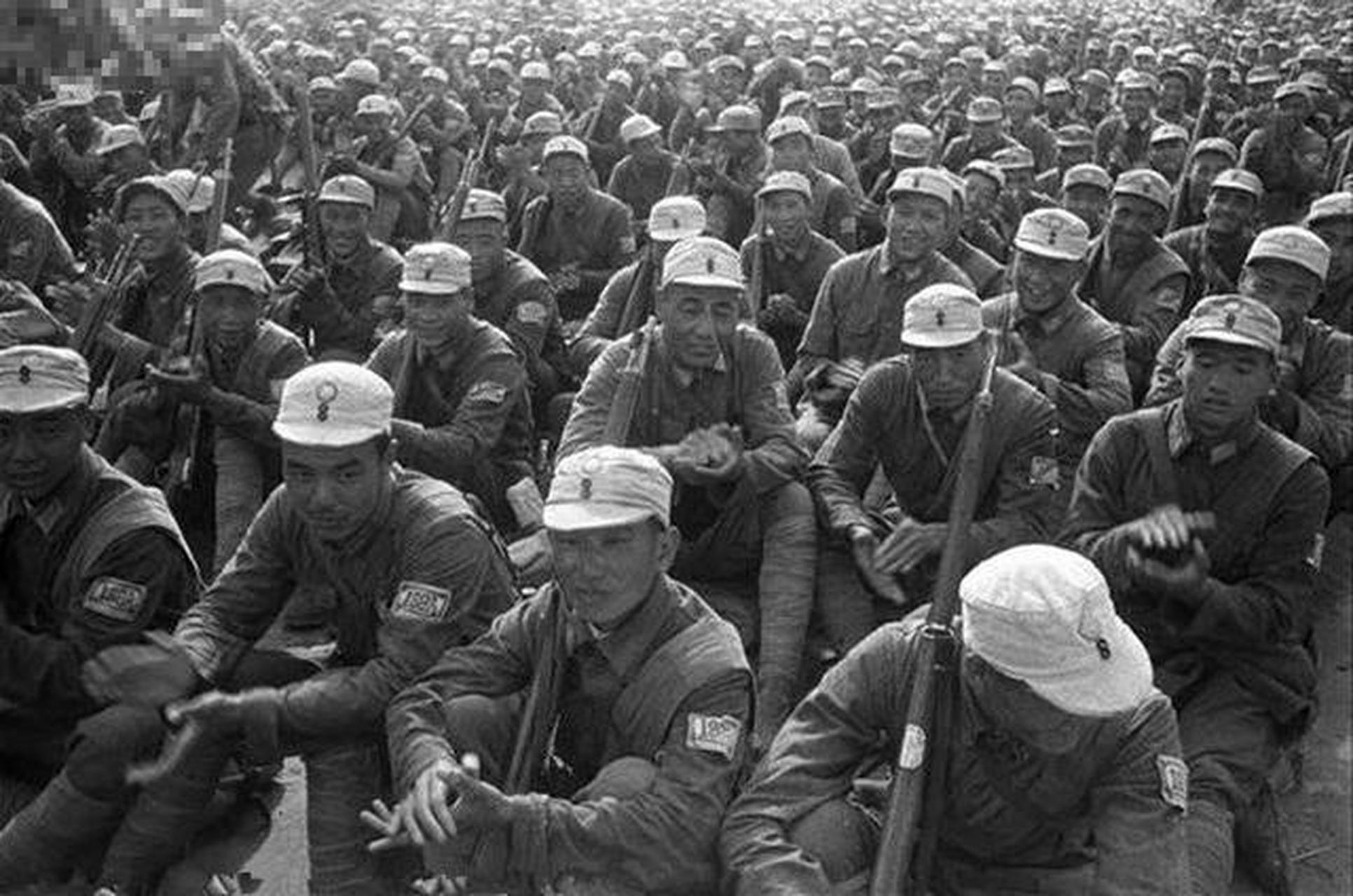 1945年4月,八路军在山东向日军发动大规模反攻