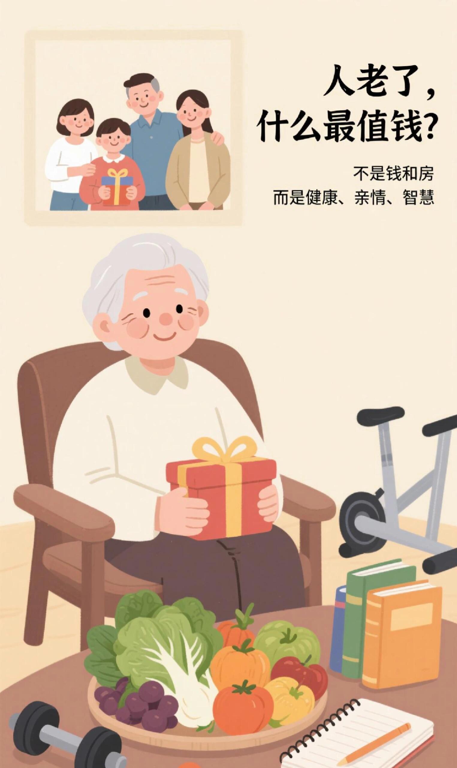 年轻时总觉得功成名就腰缠万贯才是人生赢家